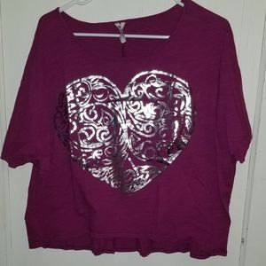 New Venus William's Heart Shirt